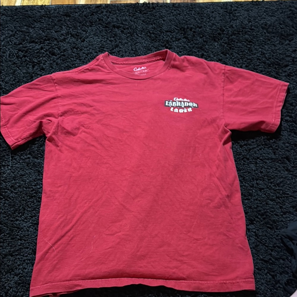 Cabela's Red Outdoor Tee